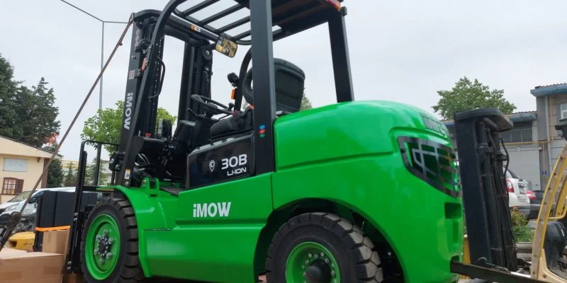 imow akülü forklift